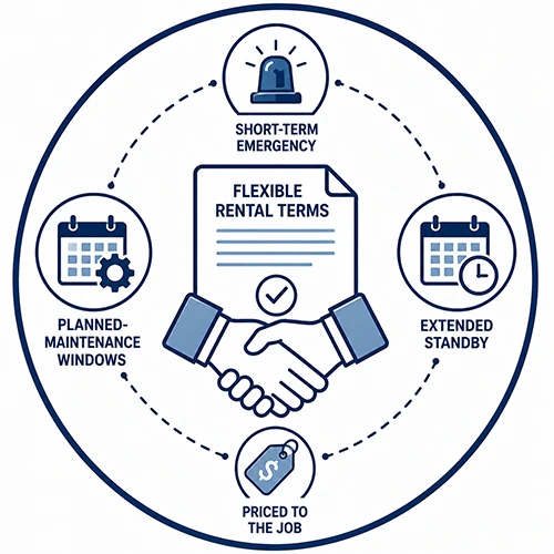 Flexible rental terms