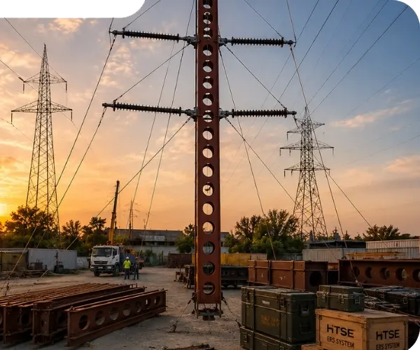 ERS Tower solutions for power transmission utilities across India